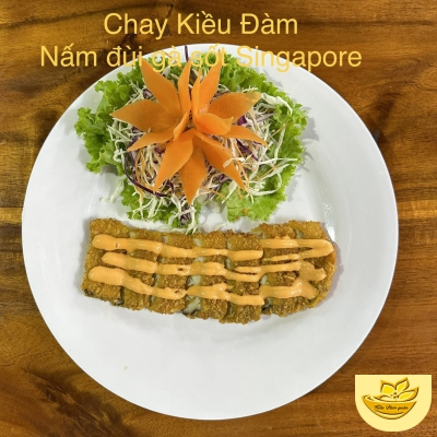 Nấm Đùi Gà Sốt Singapore