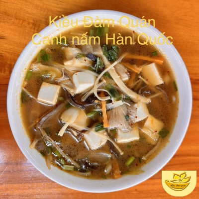 Canh Nấm Hàn Quốc