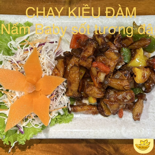 Nấm Baby Sốt Tương Đậu 