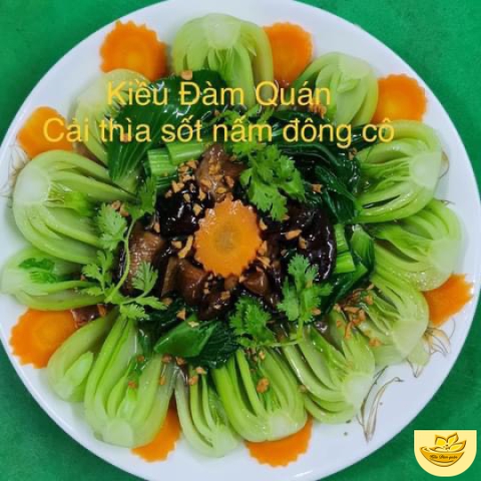KIỀU ĐÀM QUÁN CẢI THÌA SỐT NẤM ĐÔNG CÔ